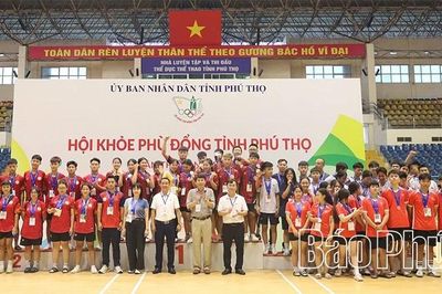Hoàn thành giai đoạn I Hội khỏe Phù Đổng tỉnh Phú Thọ lần thứ I năm 2026 tại cụm Việt Trì
