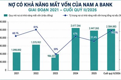 Nam A Bank hướng tới 'Số' và 'Xanh': Lãi quý II tăng 17%, nợ nhóm 5 chiếm hơn 80% tổng nợ xấu