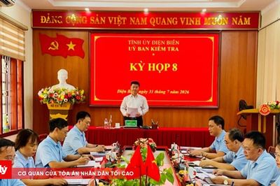 UBKT Tỉnh ủy Điện Biên xem xét, yêu cầu đẩy nhanh các dự án chậm tiến độ