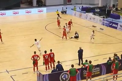 Đội tuyển futsal Việt Nam chia điểm cùng Nga