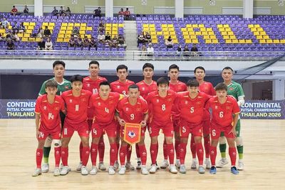 Đội tuyển futsal Việt Nam có chiến thắng đầu tiên tại giải quốc tế Thái Lan