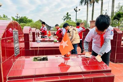 Tổng rà soát, đánh giá thực trạng, tu bổ, sửa chữa, chỉnh trang, nâng cấp toàn bộ hệ thống nghĩa trang liệt sĩ...:Chiến dịch của triệu triệu tấm lòng