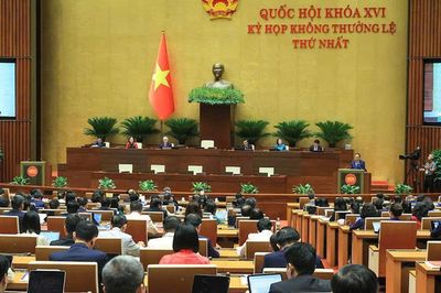 Xem xét, quyết định 33 nội dung quan trọng tại Kỳ họp không thường lệ thứ nhất, Quốc hội Khóa XVI