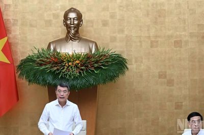 [Ảnh] Thủ tướng Lê Minh Hưng chủ trì Phiên họp Chính phủ thường kỳ tháng 7
