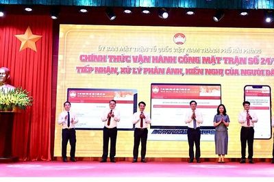 Vận hành 'cầu nối số' giữa Mặt trận và nhân dân Hải Phòng