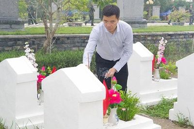 Thanh Hóa lấy mẫu hài cốt ở Nghĩa trang Liệt sĩ Hàm Rồng để xác định danh tính liệt sĩ