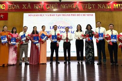 Sở GD-ĐT TPHCM điều động và bổ nhiệm nhiều hiệu trưởng trường học
