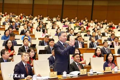 Lãnh đạo Đảng, Nhà nước dự Kỳ họp không thường lệ thứ Nhất, Quốc hội khóa XVI