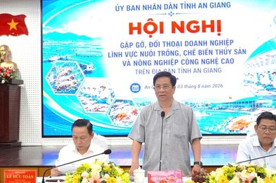 Đối thoại với doanh nghiệp, Chủ tịch An Giang yêu cầu gì với giám đốc sở ngành?