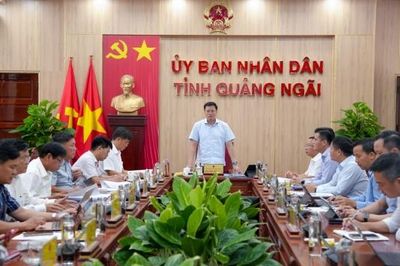 Quảng Ngãi đẩy nhanh tiến độ hoàn thiện đề án Trung tâm lọc hóa dầu và năng lượng quốc gia