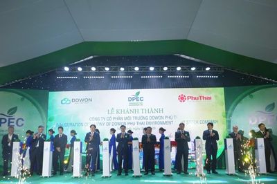 DPEC khánh thành nhà máy tái chế nhựa tại Ninh Bình