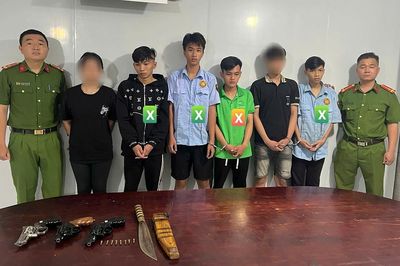 Bắt khẩn cấp 4 người ở TPHCM dùng súng giải quyết mâu thuẫn từ mạng xã hội