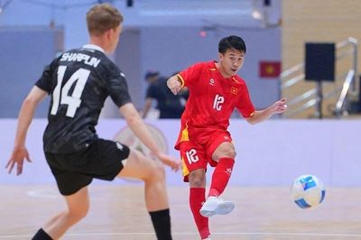 Đội tuyển Futsal Việt Nam giành chiến thắng đậm tại giải đấu ở Thái Lan