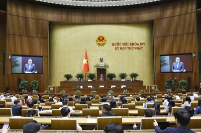 Kỳ họp không thường lệ thứ Nhất, Quốc hội khóa XVI khai mạc sáng nay