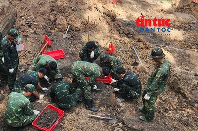 TP Hồ Chí Minh: Phát hiện thêm 14 hài cốt liệt sĩ tại Công viên Lê Thị Riêng