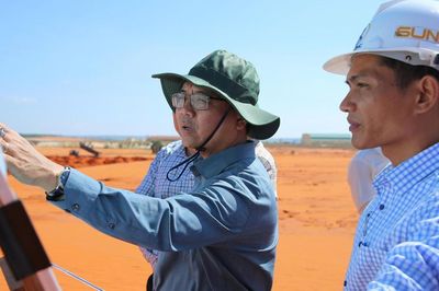 Phó Bí thư Thường trực Tỉnh ủy Lâm Đồng kiểm tra tiến độ Cảng hàng không Phan Thiết