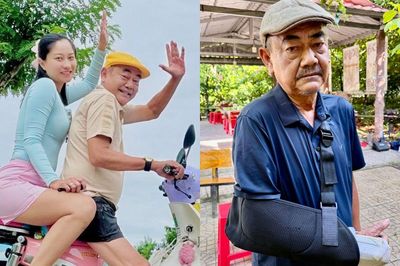 Vợ kém 36 tuổi tiết lộ tình trạng hiện tại của NSND Việt Anh