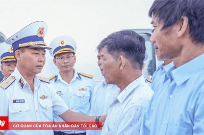 Đưa 33 ngư dân gặp nạn trên biển về bờ an toàn