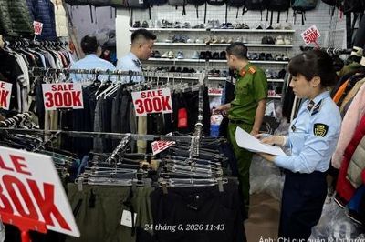 Hà Nội xử lý 242 vụ vi phạm về hàng giả, gian lận thương mại