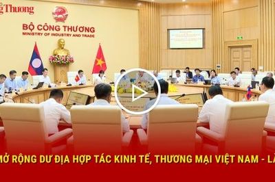Mở rộng dư địa hợp tác kinh tế, thương mại Việt Nam - Lào