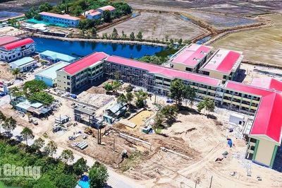 Xã Giang Thành giảm từ 9 còn 6 trường học