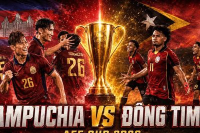 Lịch sử đối đầu giữa Campuchia vs Timor Leste: Đội chủ nhà áp đảo, chờ chiến thắng chia tay AFF Cup 2026