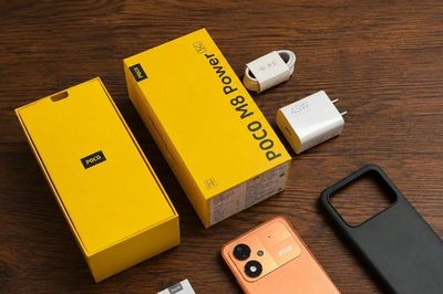 Mở hộp POCO M8 Power: Pin 8.000 mAh siêu khủng, màn hình AMOLED 120Hz và sạc 45W