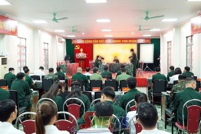 Xã Gia Phù diễn tập chiến đấu phòng thủ năm 2026