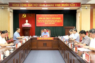 Thường trực Tỉnh ủy cho ý kiến về các chủ trương của tỉnh