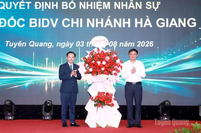 Ông Trịnh Văn Hậu giữ chức Giám đốc BIDV Chi nhánh Hà Giang