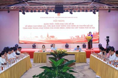 Hà Nội triển khai 2 đề án nâng cao hiệu quả hoạt động HĐND và đẩy mạnh chuyển đổi số