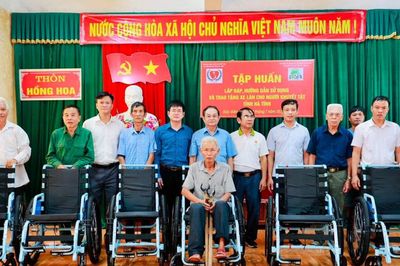 Hà Tĩnh tăng cường bảo đảm quyền của người khuyết tật