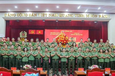 Tăng cường mối quan hệ phối hợp giữa Trường Cao đẳng ANND I và Công an TP Hà Nội