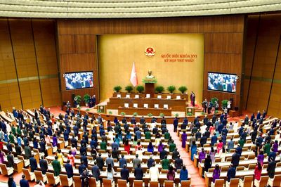 Hôm nay (3/8) khai mạc Kỳ họp không thường lệ thứ Nhất, Quốc hội khóa XVI