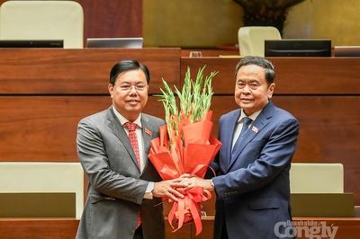 Quốc hội phê chuẩn ông Nguyễn Tiến Hải làm Bộ trưởng Bộ Nội vụ
