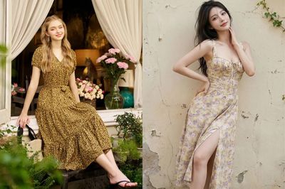 4 kiểu váy hoa nhí đang 'phủ sóng' mùa hè, sang thu vẫn mặc đẹp không lỗi mốt