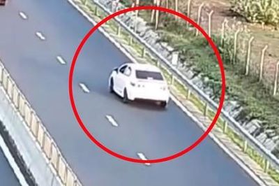Phạt 35 triệu đồng, trừ 10 điểm giấy phép lái xe đối với nữ tài xế lùi xe trên cao tốc