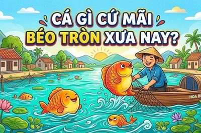 Câu đố đơn giản mà 90% người trả lời sai: Cá gì mãi béo tròn xưa nay?