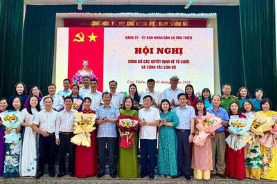 Ứng Thiên kiện toàn sắp xếp hệ thống trường học và cán bộ quản lý giáo dục