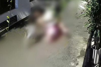 Thót tim cảnh tên cướp tăng ga kéo lê nạn nhân trên đường để tẩu thoát