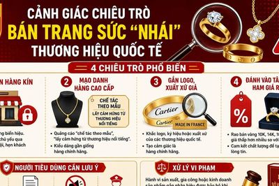 Nhận diện 4 chiêu trò kinh doanh trang sức giả mạo thương hiệu
