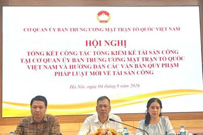 Ủy ban Trung ương MTTQ Việt Nam: Tổng kết công tác kiểm kê tài sản công, nâng cao hiệu quả quản lý và sử dụng