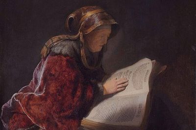 Rembrandt lấy mẹ làm mẫu để vẽ nhà tiên tri