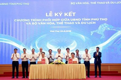 Bộ VHTTDL ký kết hợp tác với Phú Thọ: Lấy dữ liệu làm nền tảng quản trị du lịch