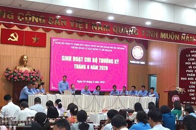 Thành phố Hồ Chí Minh: Tiếp tục triển khai mô hình sinh hoạt chi bộ 'mẫu'