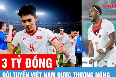 Đội tuyển Việt Nam được thưởng nóng sau trận thắng Indonesia