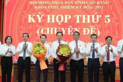 Thủ tướng phê chuẩn nhân sự mới tỉnh Cao Bằng