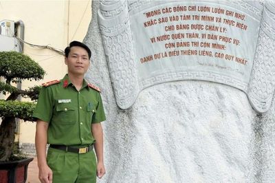Phó trưởng Công an xã cứu người đuối nước được dân gửi tâm thư cảm ơn