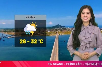 Dự báo thời tiết Hà Tĩnh ngày 4/8: Mưa rào và dông vài nơi