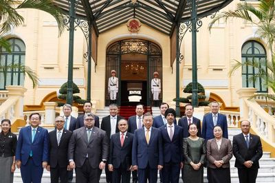 Tổng Bí thư, Chủ tịch nước tiếp Đại sứ, Đại biện các nước ASEAN